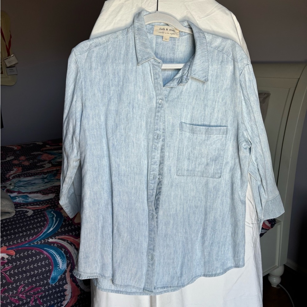 Cloth and stone shirt